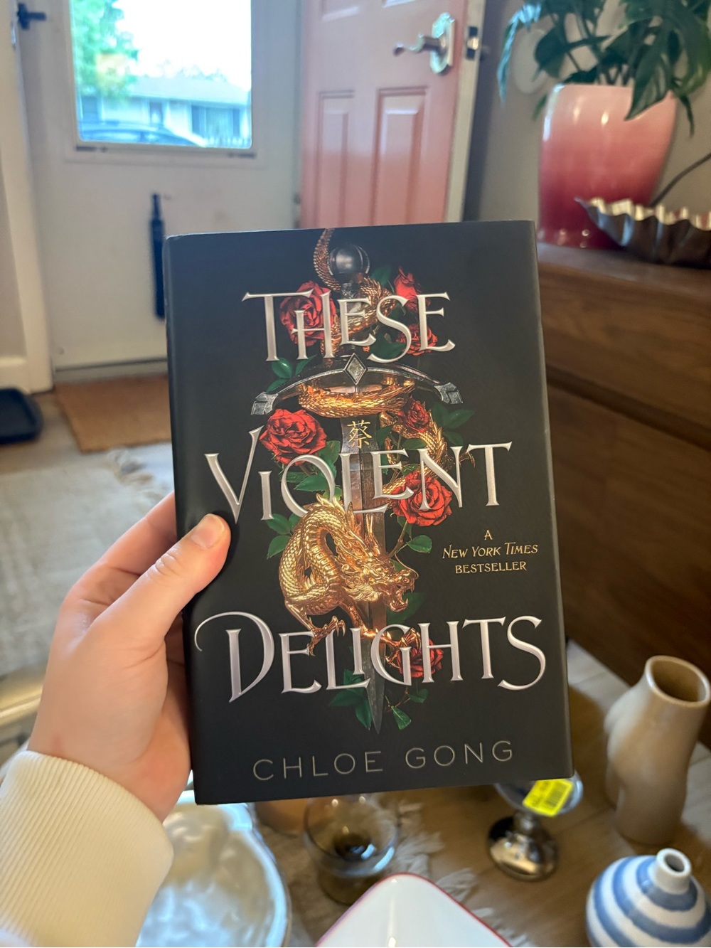 These Violent Delights by Chloe Gong- Black Hardcover